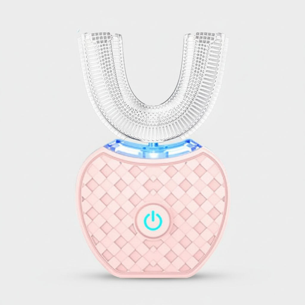 Electric Toothbrush Ultrasonic 360 Degree U Shaped Cleaning