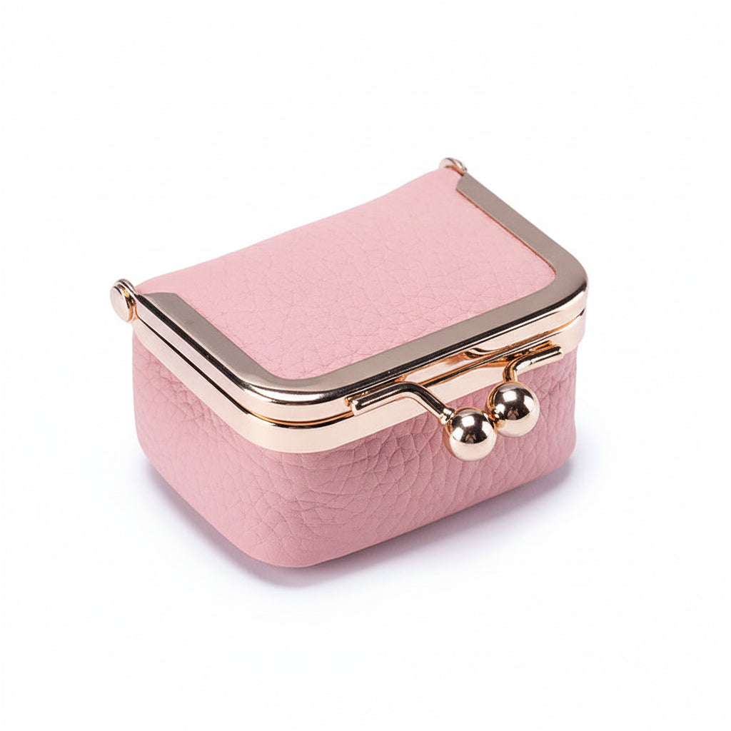 Jewelry Box Leather Mini Storage Box Travel Compact