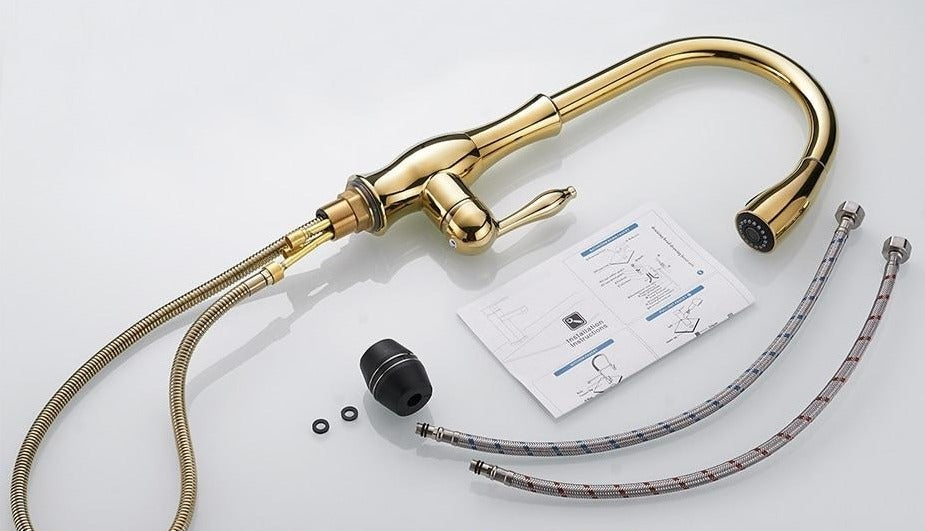 Anton - Rubinetto da cucina estraibile