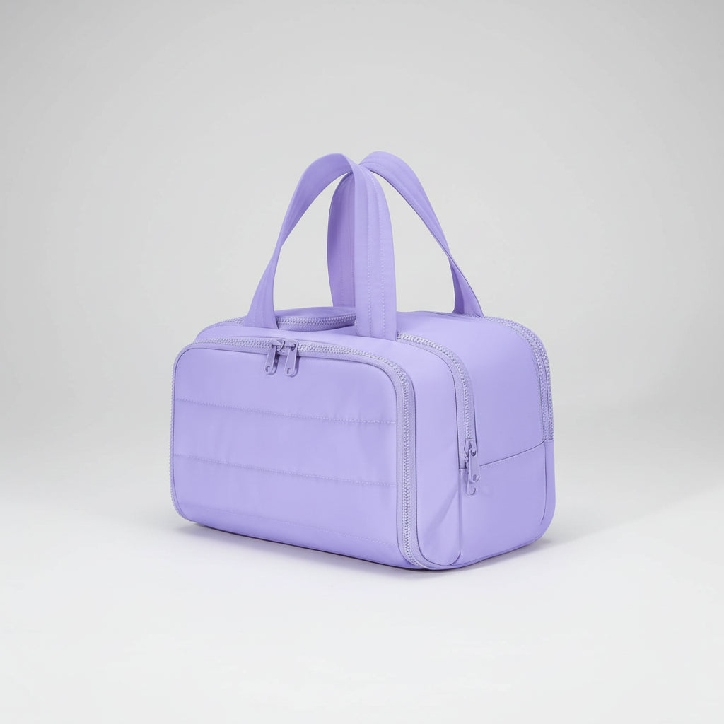 Necessaire de Viagem para Cosméticos Grande Capacidade Suave e Repelente de Água