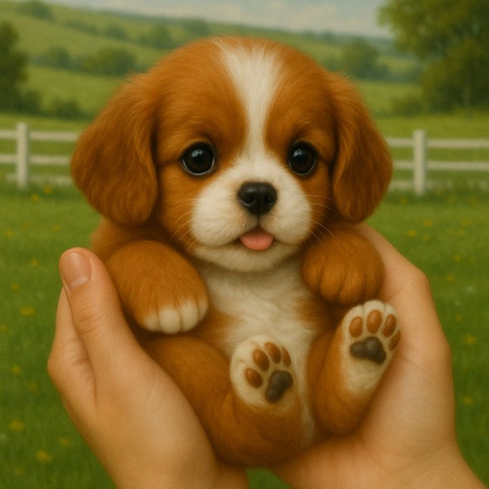 Realistic Robot Puppy – Cavalier King Charles Spaniel Toy | Walks, Barks & Wags Tail