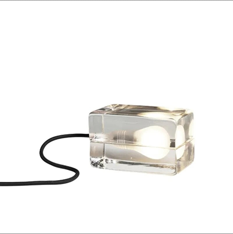 GlowCrystal - Transparante Tafellamp – Moderne Verlichting voor Stijlvolle Interieurs