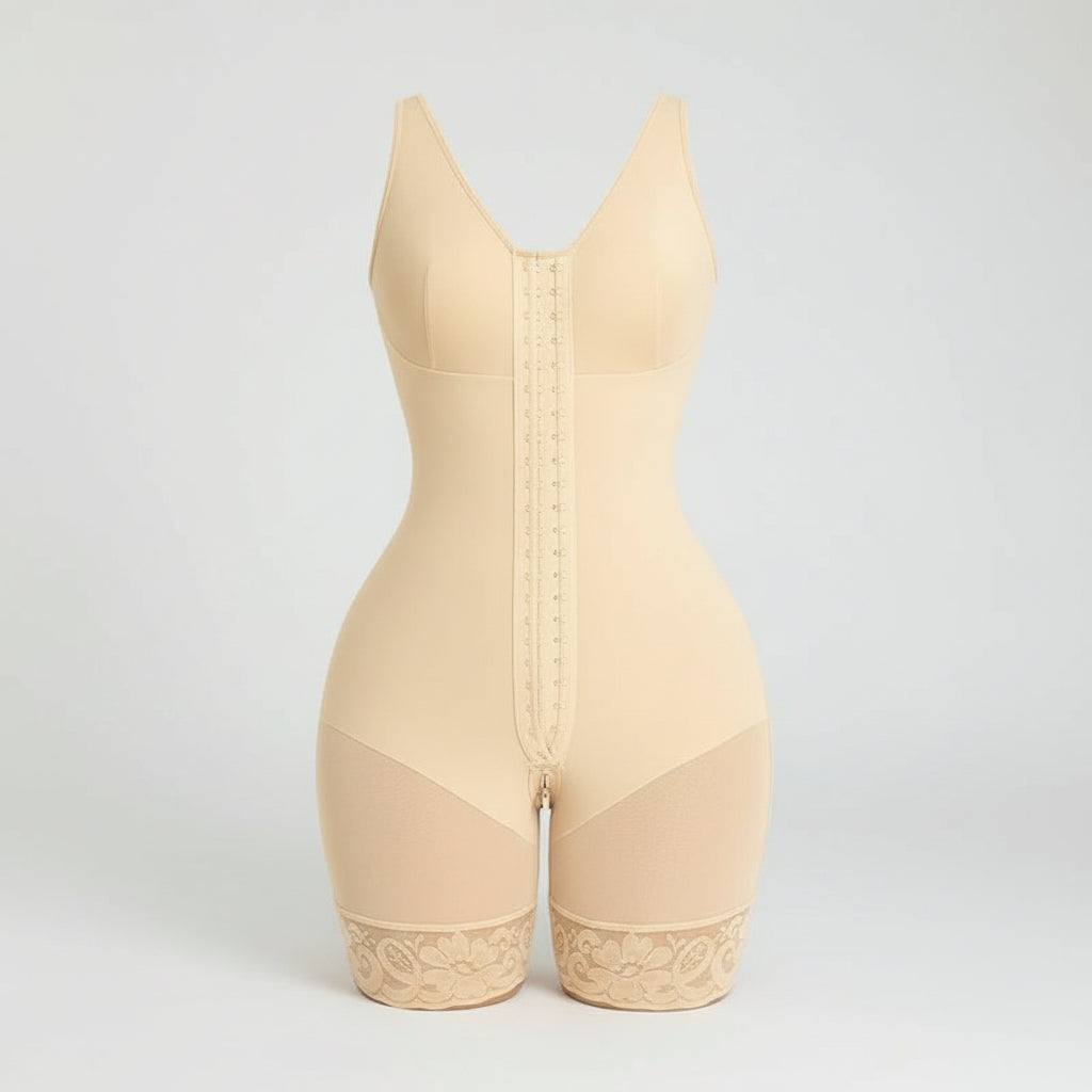 Roupa Modeladora Feminina Controlo de Barriga Elevador de Nádegas