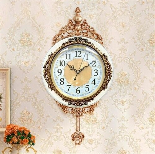 Luxury Swinging Wall Clock