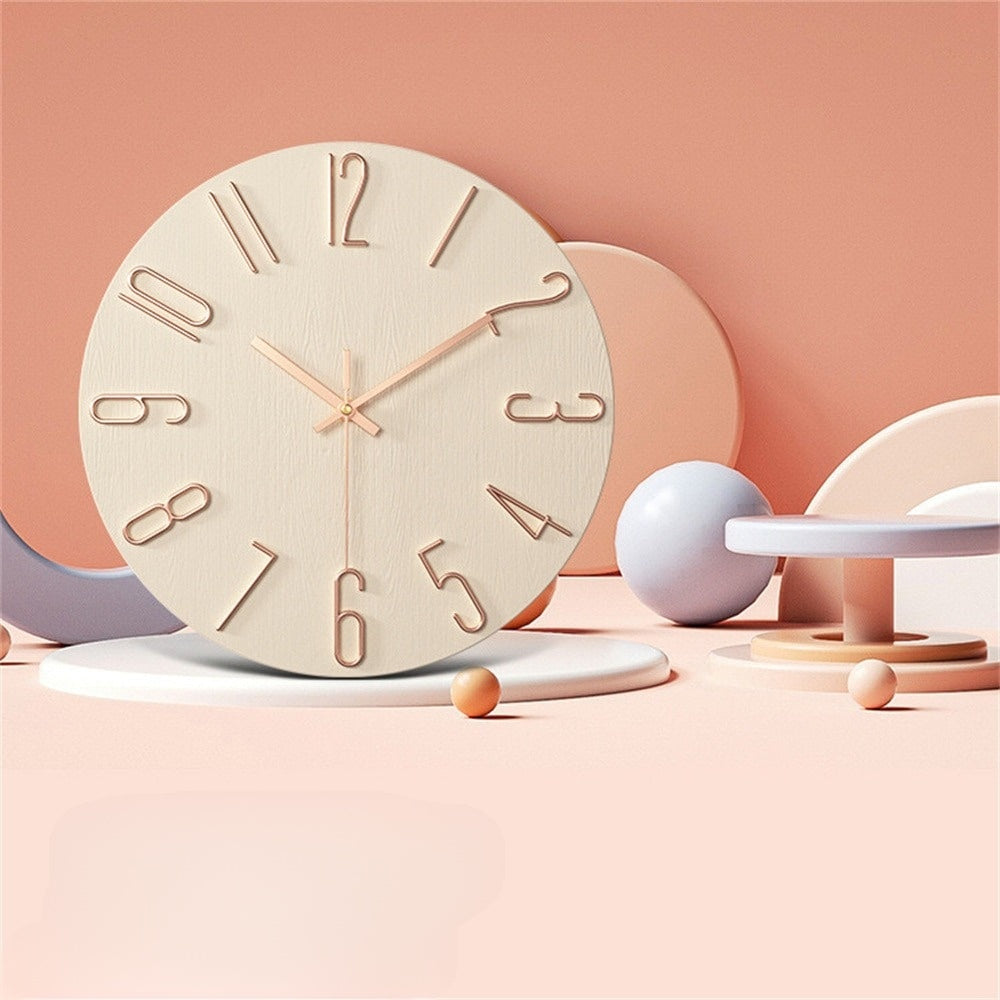 Modern Plastic Wall Clock