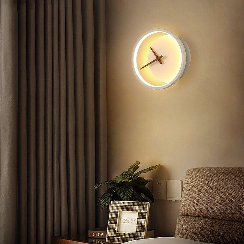 Reloj de pared LED Kreative - Reloj de pared LED elegante