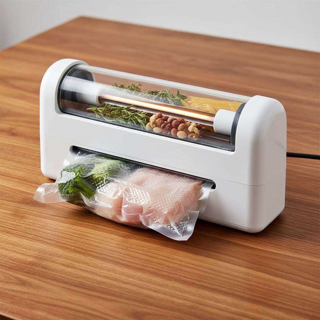 Máquina de Vácuo Seladora Compacta 20 Sacos