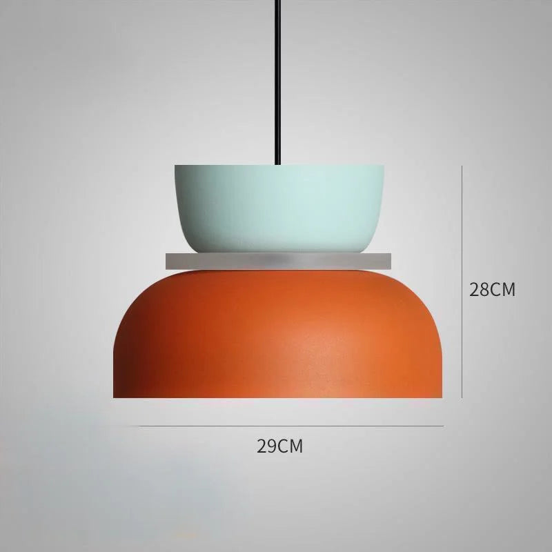 Hanglamp in Noordse Macaron-stijl