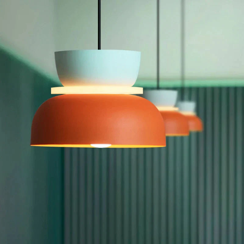 Hanglamp in Noordse Macaron-stijl