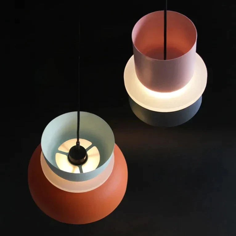 Hanglamp in Noordse Macaron-stijl