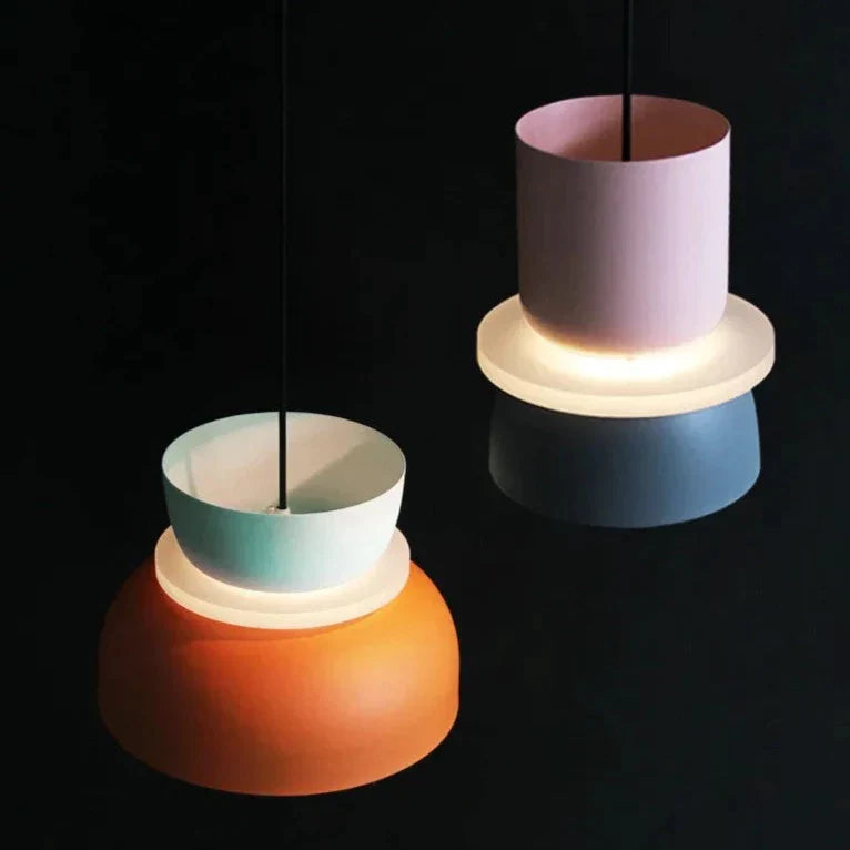 Hanglamp in Noordse Macaron-stijl