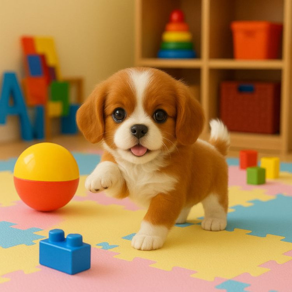 Realistic Interactive Robot Puppy – Cavalier King Charles Spaniel Toy | Walks, Barks & Wags Tail - Image 2