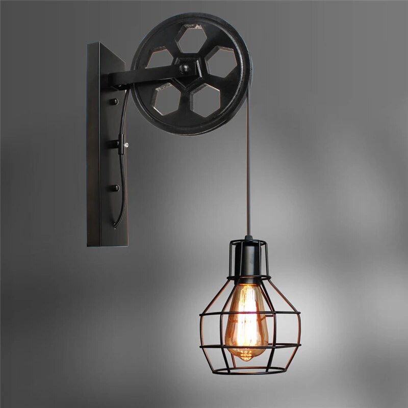 MidCentury – Lámpara de pared retro con estilo vintage