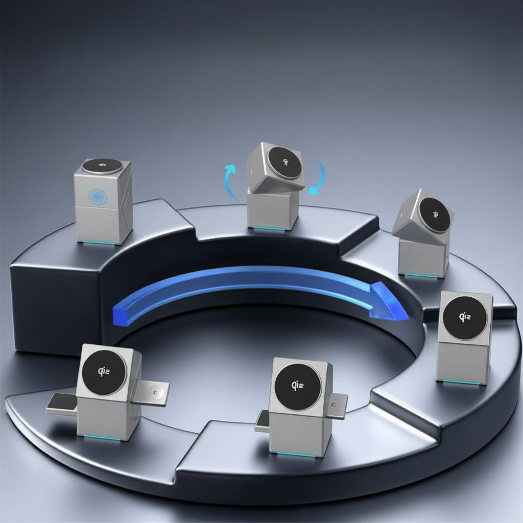 3 In 1 Foldable Magnetic Wireless Charging Station Devices