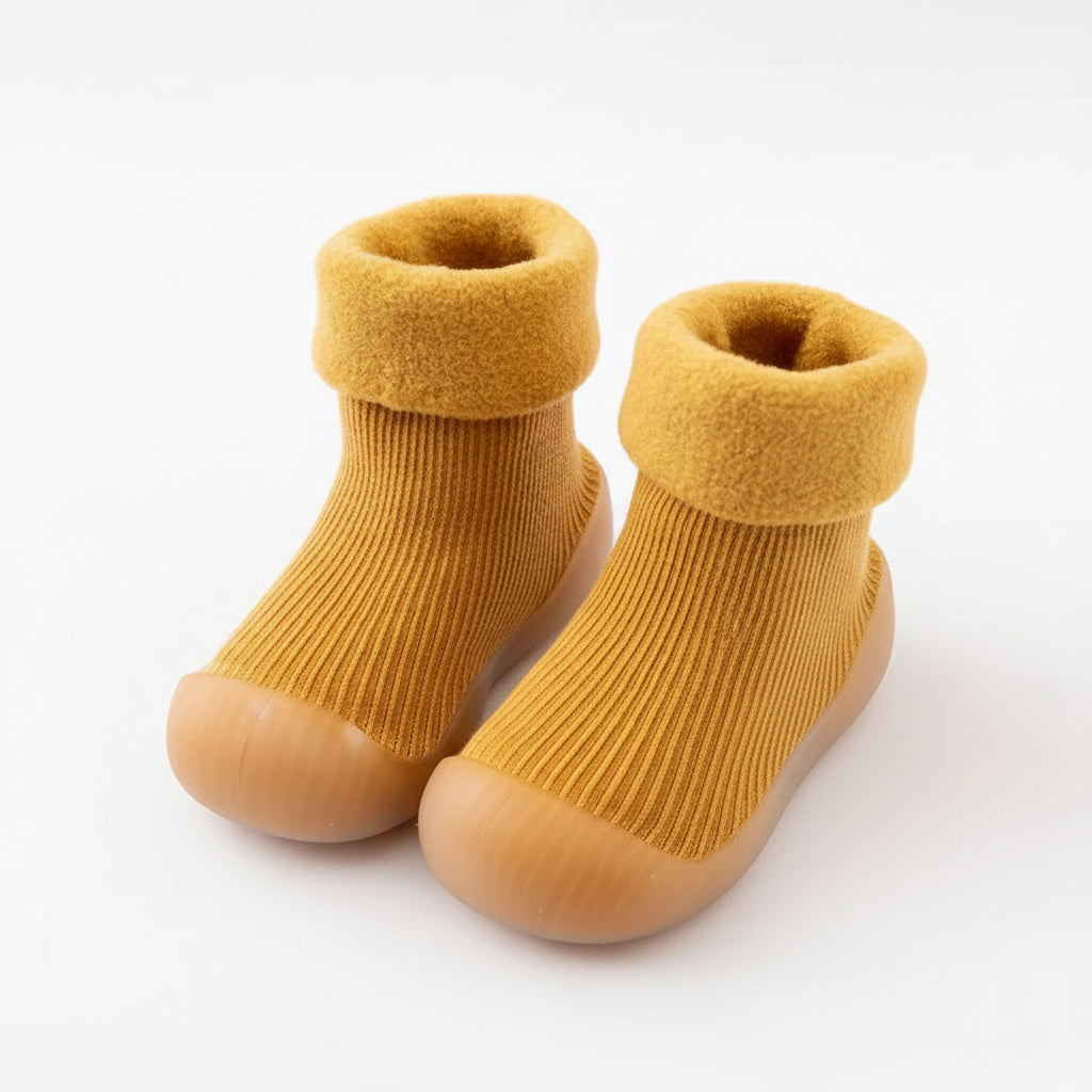 Antislip Sokken Peuters Warme Katoenen Babyschoentjes Eerste Stapjes