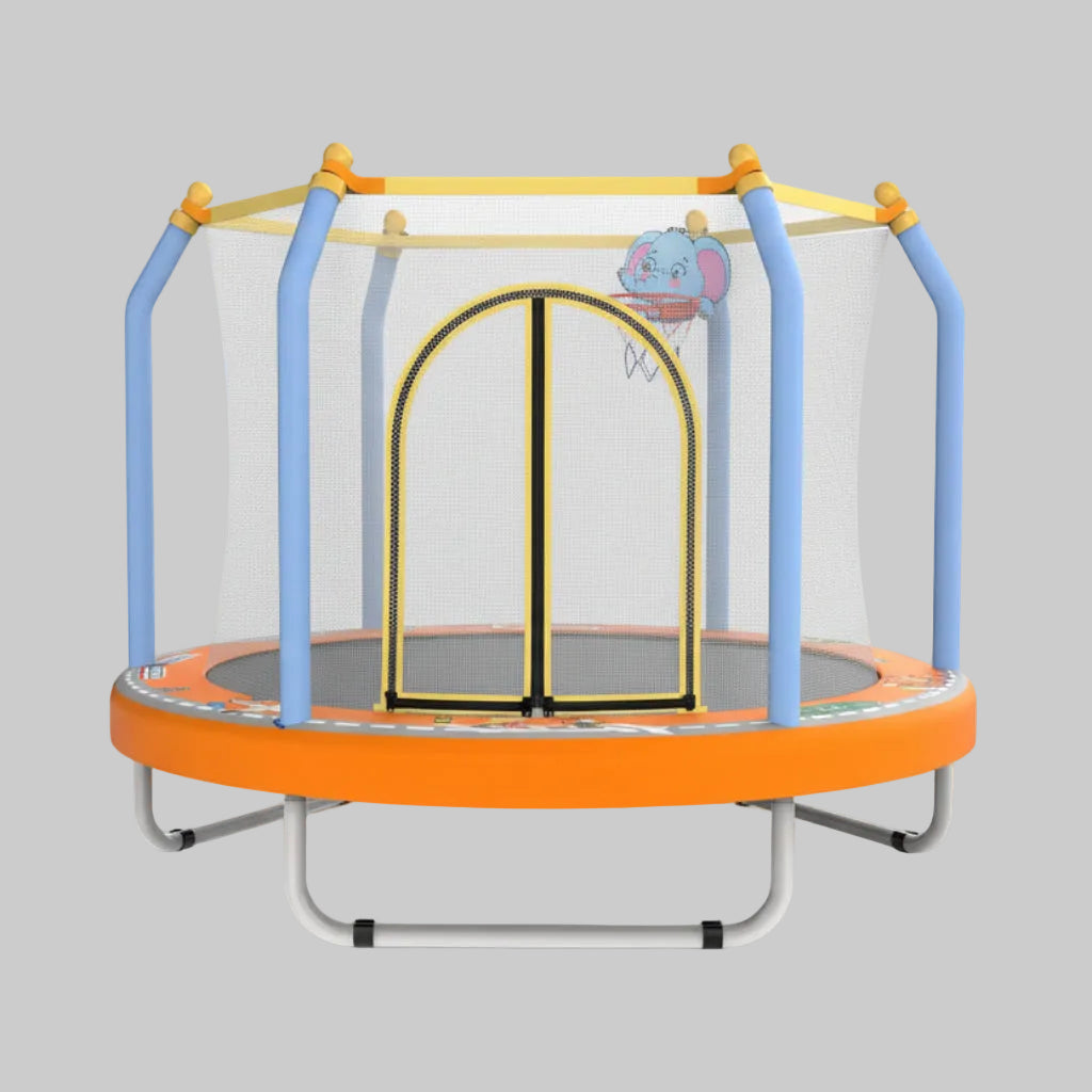 Trampoline Speelpark Kinderen Multifunctionele Buitenspeelset Touwen Ballen