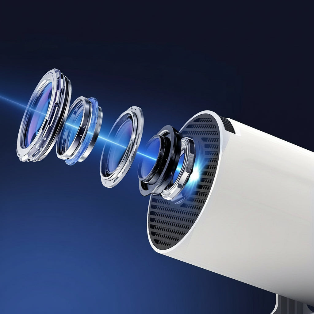 Projector Wifi 4K Draagbare Thuisbioscoop LCD Beamer