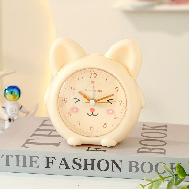 KittyGlow - Schattige Katten Cartoon Wekker met Licht