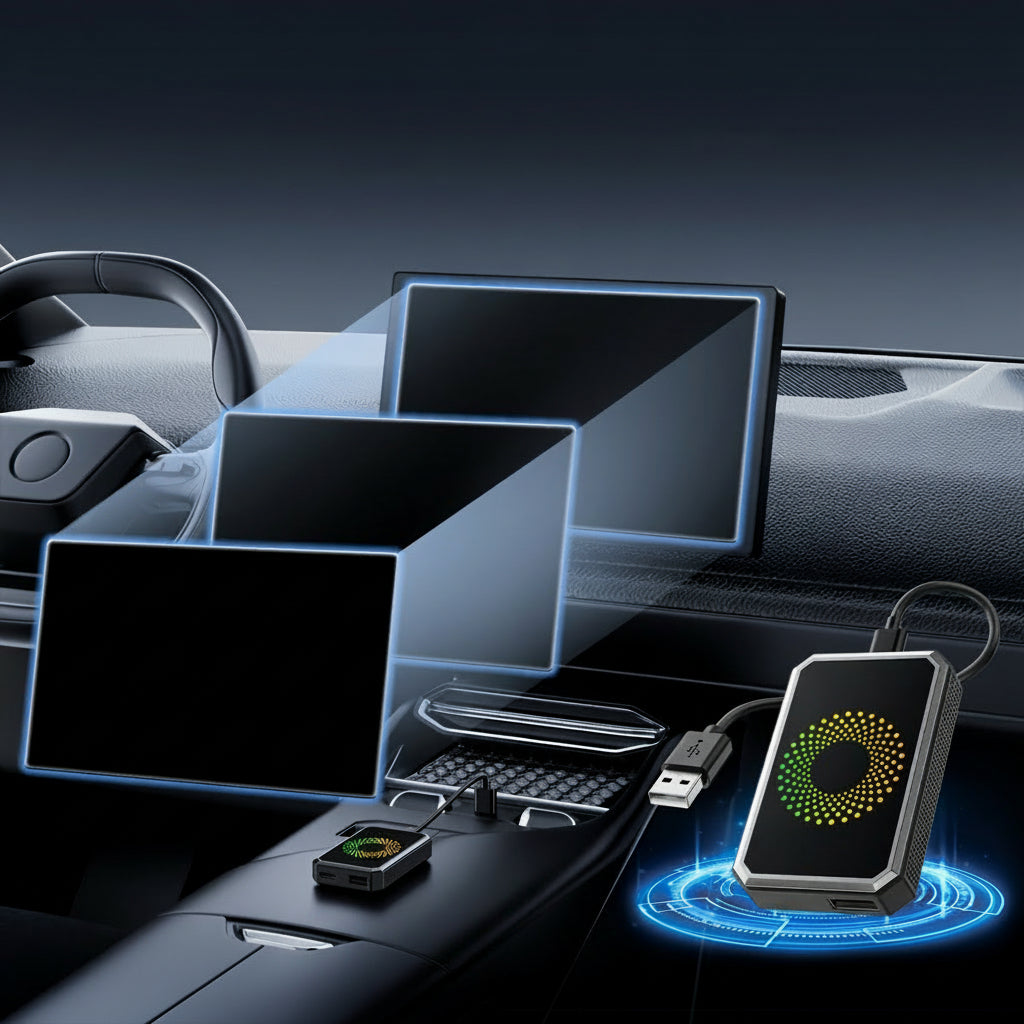 USB Draadloze Carplay Adapter Auto Multimedia Streaming Box