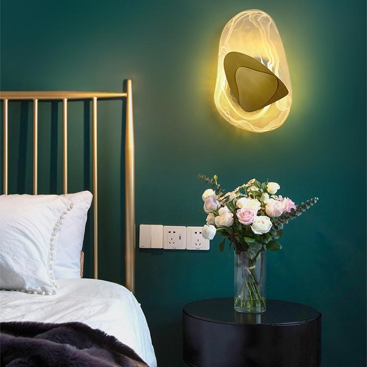 Nordic Modern Crystal Wall Lamp - Elegance & Light