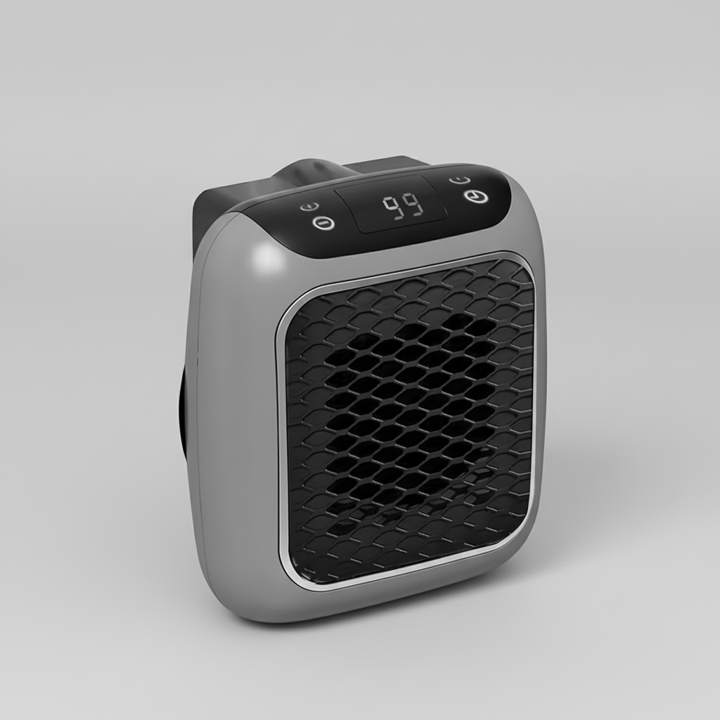 Aquecedor Elétrico Compacto Portátil Aquecimento Rápido Interior