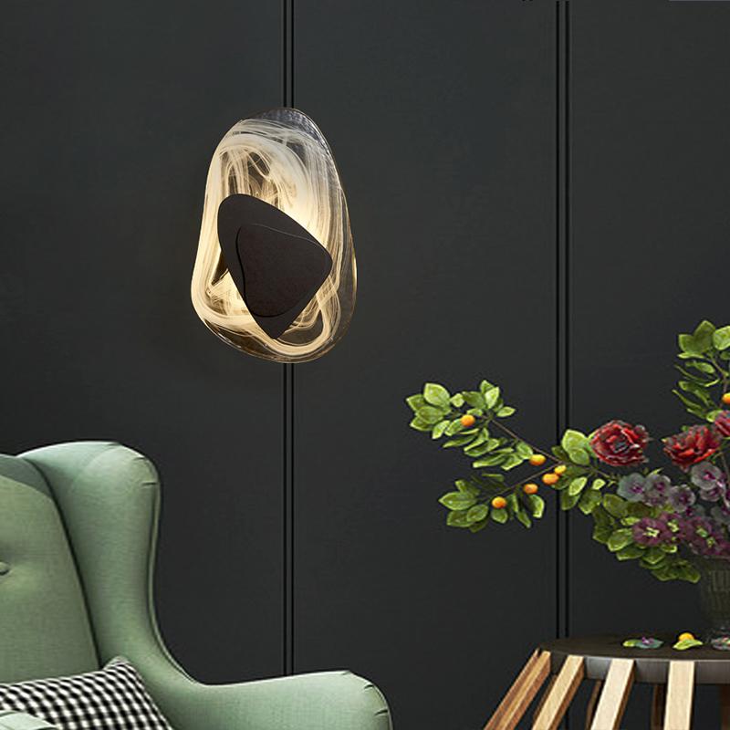 Nordic Modern Crystal Wall Lamp - Elegance & Light