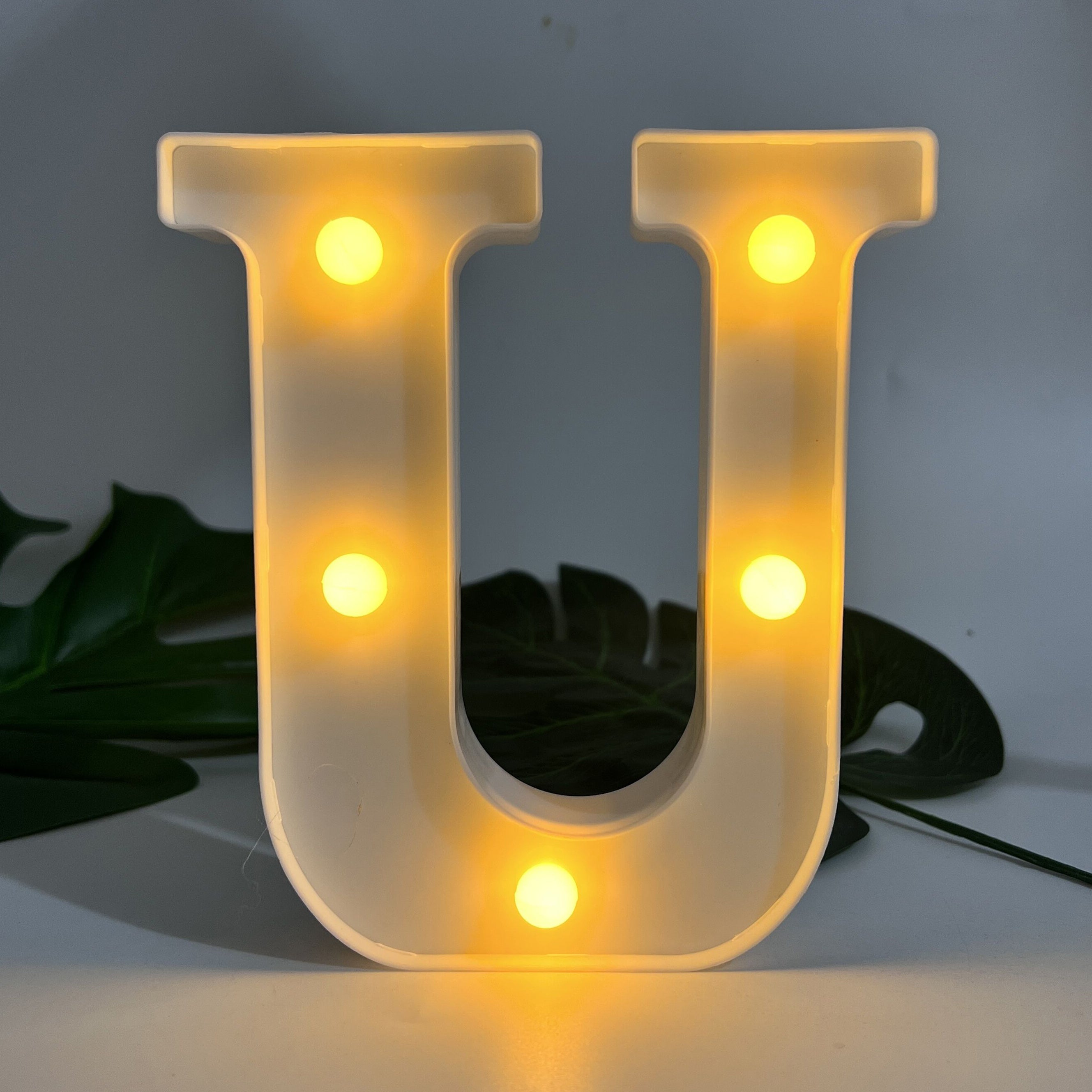 AlphaGlow - LED Decoratieve Letterlamp met Batterijvoeding