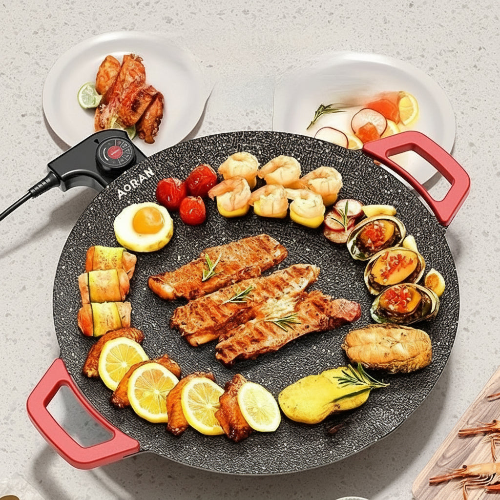 Frigideira Dobrável com Bico Vertedor para Óleo e Pega(s)