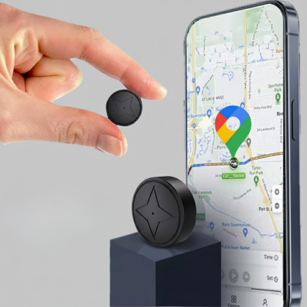 GPS Tracker Magnetische Mini Voertuigtracker Realtime Beveiliging