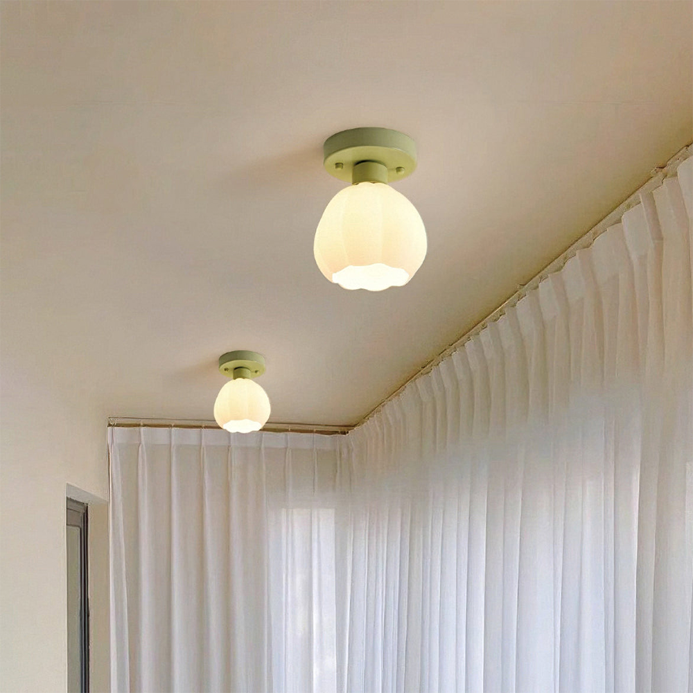Romantic Pumpkin Ceiling Lamp for the Gan