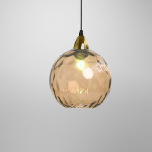 HelderBol - Glazen Bol Hanglamp