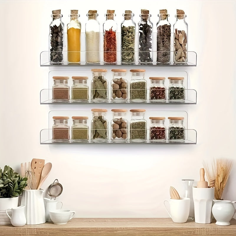 AcrylicShelf - Zwevende Hangende Plank - Boorvrij Doucherek en Opbergplank