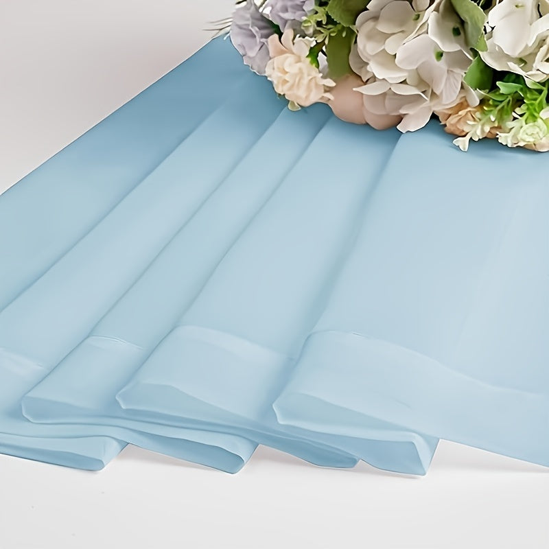 Semi-transparante Gordijnen - 2-pack Lichte en Ademend Polyester Gordijnen voor Slaapkamer en Terrasdeuren