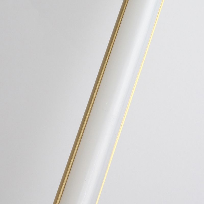 Elias Moderne Lineaire LED Wandleuchte Goud, Binnengebruik, Metaal, Badkamer