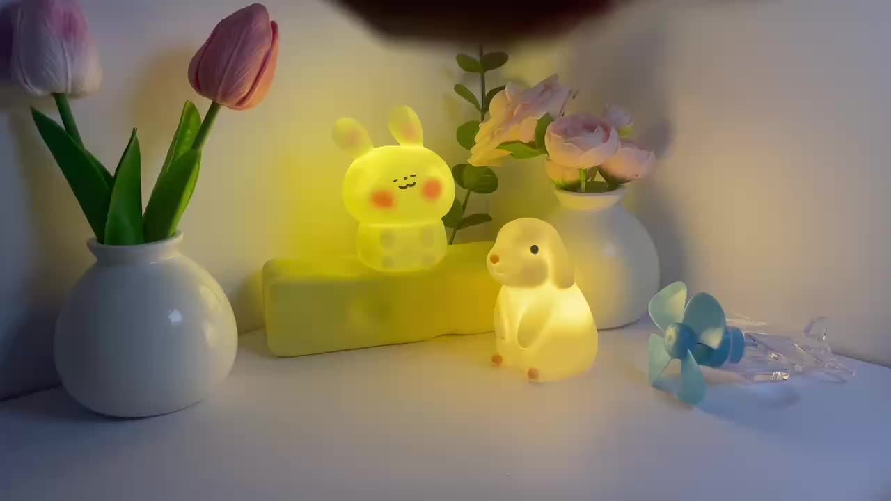 GlowDeco - Batterijgevoede Decoratieve Nachtlamp