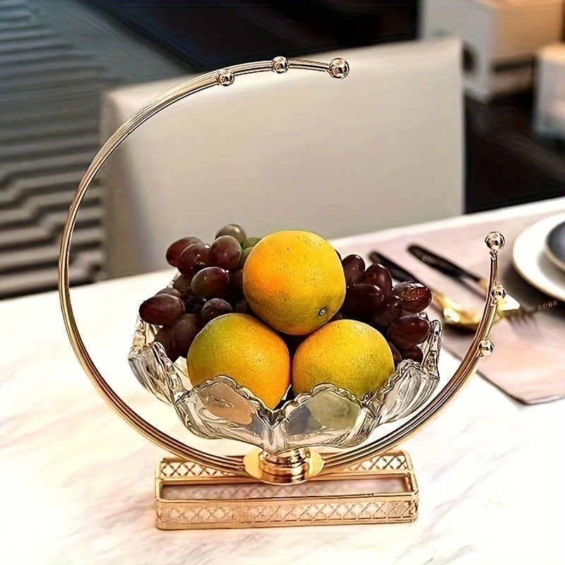 IronServe-Fruitkom - Gietijzeren Ronde Fruitmand voor Tafeldecoratie