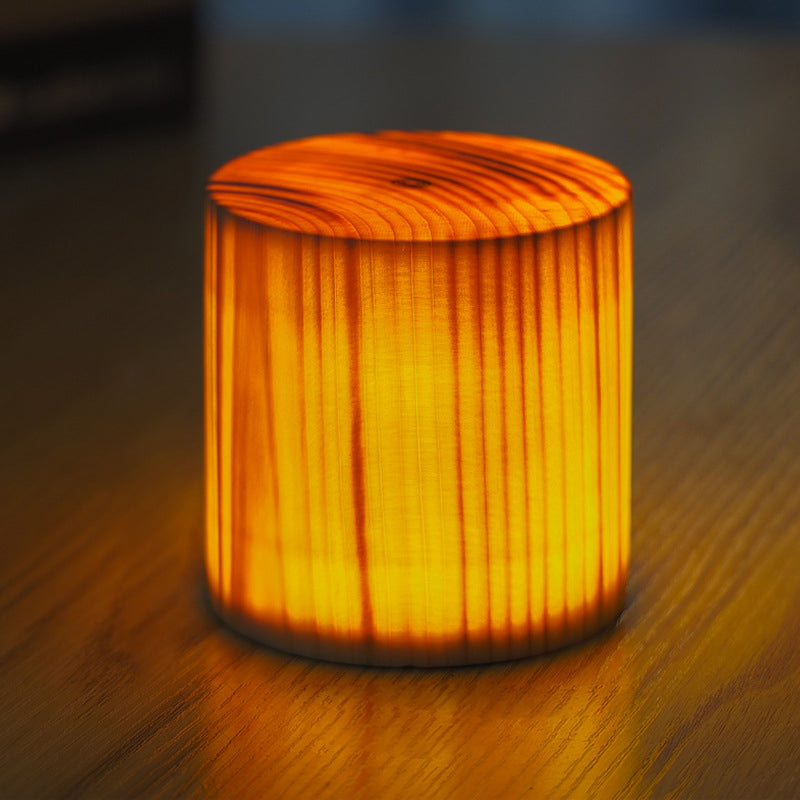 LumiHout - LED Tafellamp met Accu en Touch Control