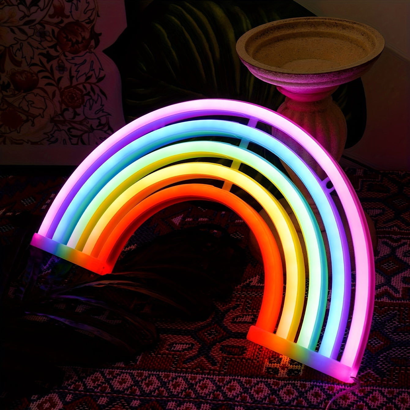 RainbowLight - Regenboog Neonlamp met Batterij/USB Voeding