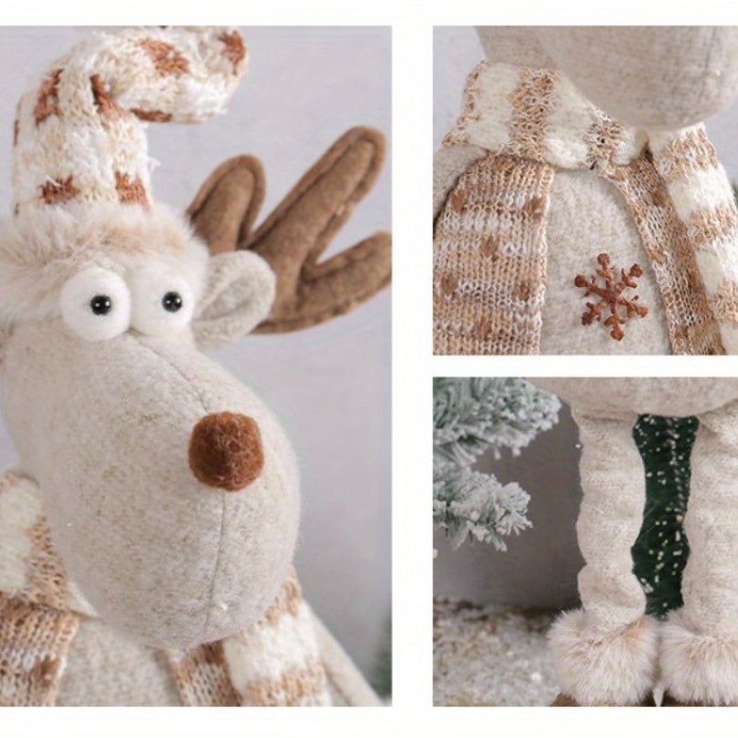 HolidaySet - Rekbare Sneeuwpop & Rendier Poppen