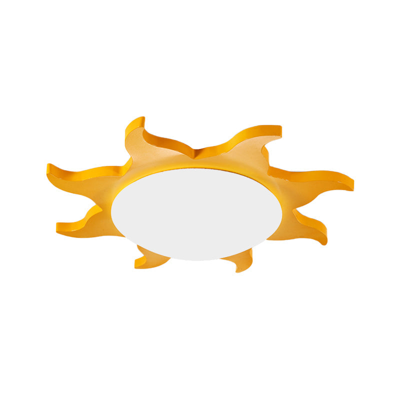Cone-shaped Recessed Ceiling Light - Cartoon Wood Acrylic Ceiling Lamp for Kindergarten