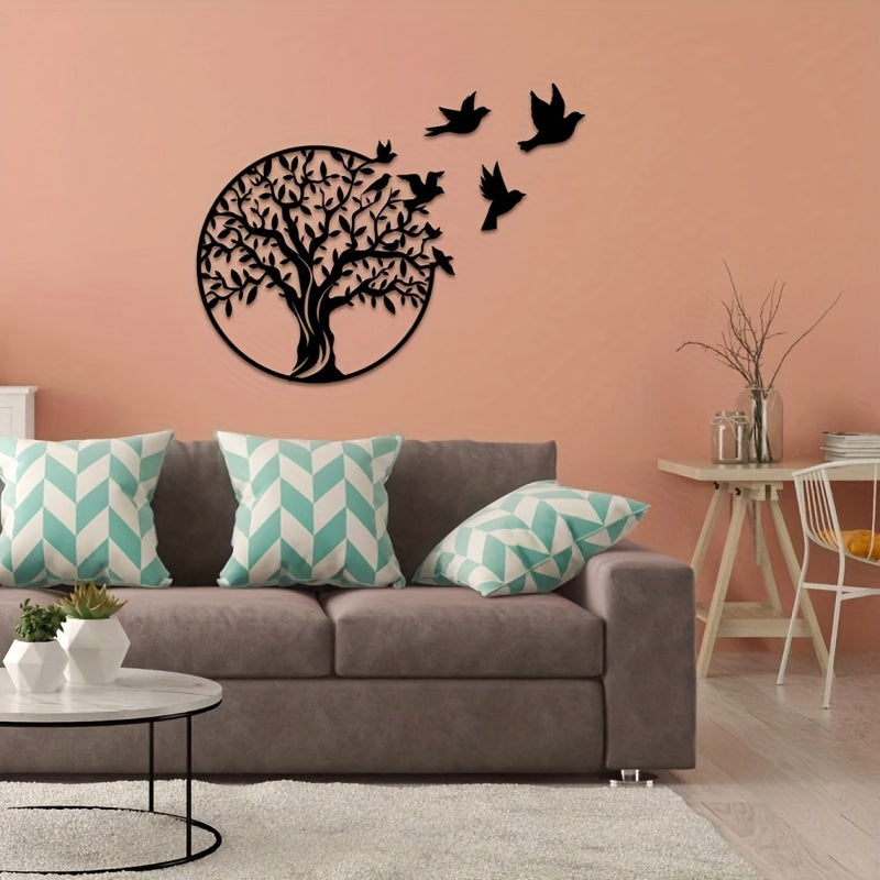 DecoTree - Metalen Wanddecoratie Boom des Levens