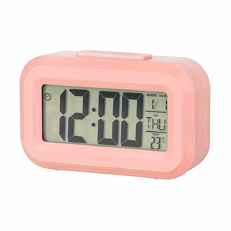 SilentTime - Stille LED Wekker met Datum- en Temperatuurweergave