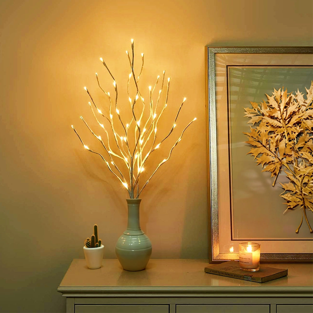 BranchGlow - Majisu LED Tak Lamp, 69,85 cm, 20 LED Warm Wit