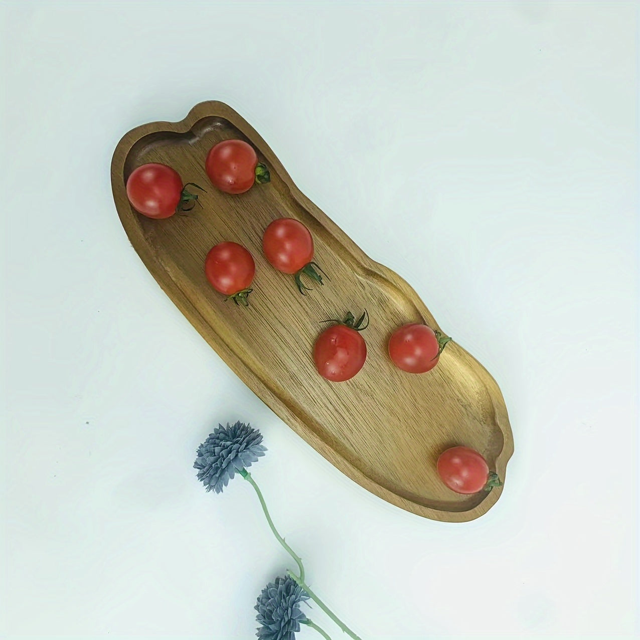 HoutenServeer - Acaciahouten Dienblad voor Eten & Decor | Uniek Ontwerp