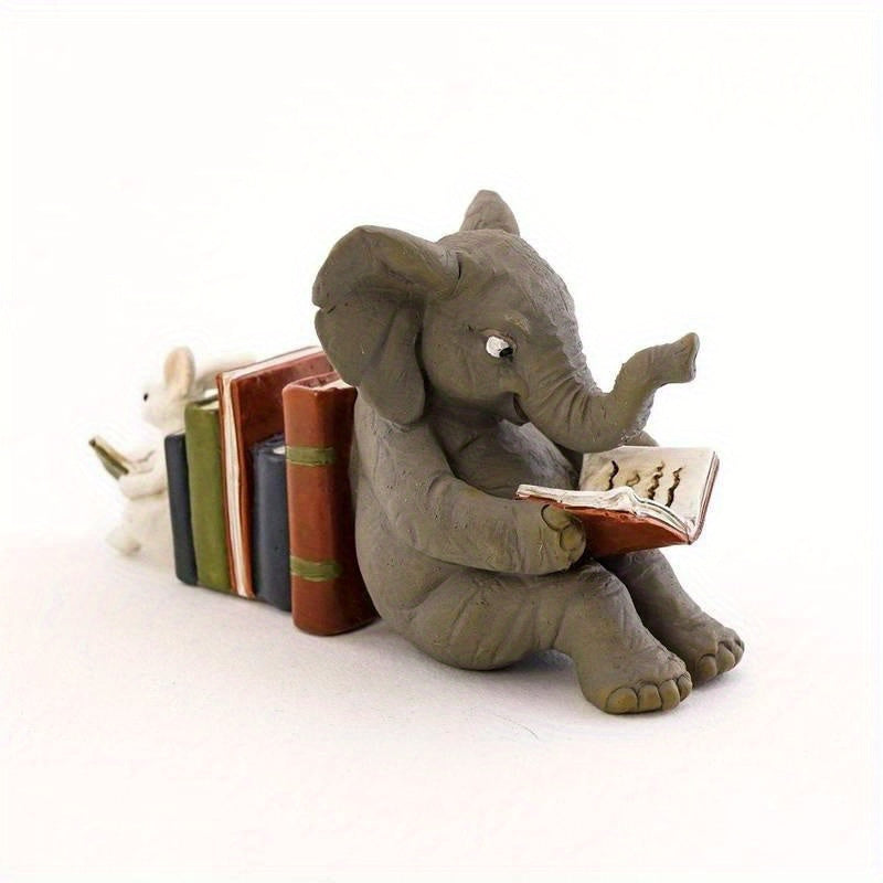 ElephantRabbit - Fermalibri in Resina Animali per Interni ed Esterni