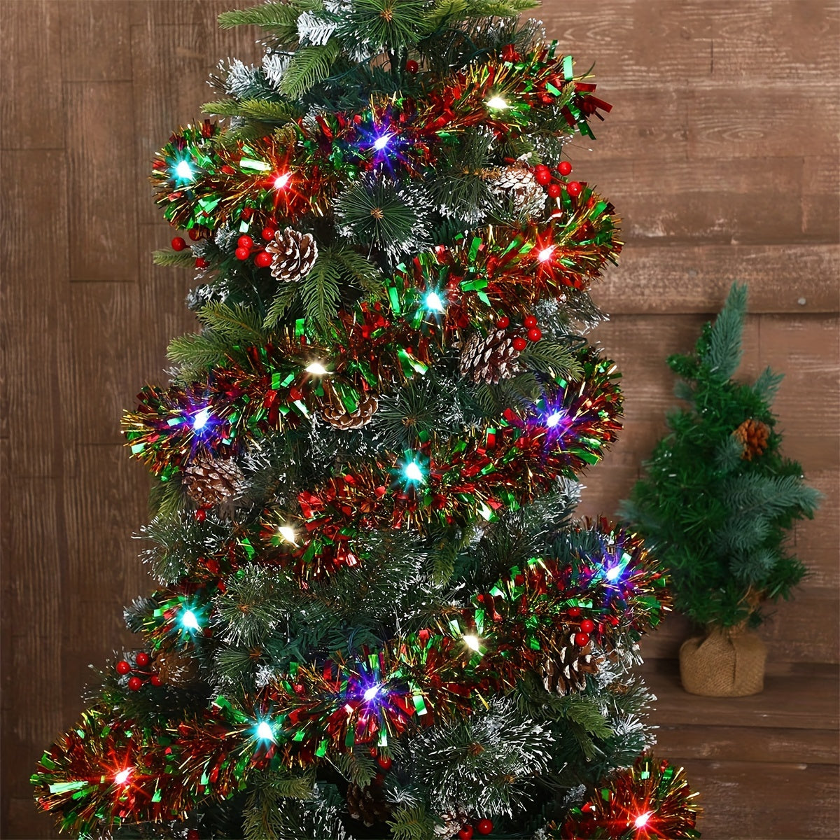 GlowGarland - 2-Pack LED Kerstguirlande met 30 Lampjes