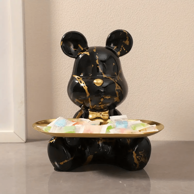 BearTray - Charmante Hars Decoratieve Dienblad