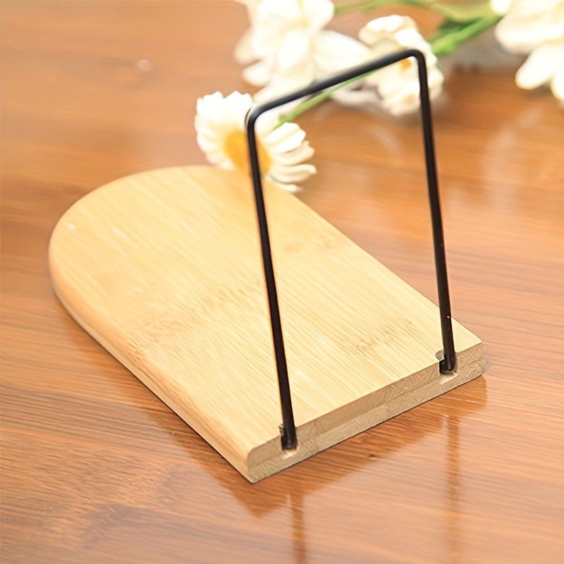 EcoStand - Leggio in Legno Grezzo