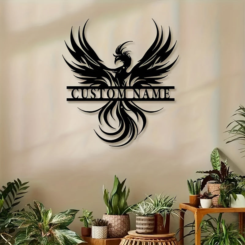 PhoenixArt - Aanpasbare Phoenix Metal Wandkunst