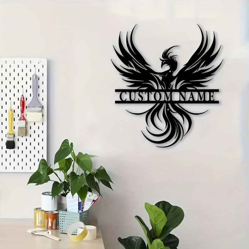 PhoenixArt - Aanpasbare Phoenix Metal Wandkunst